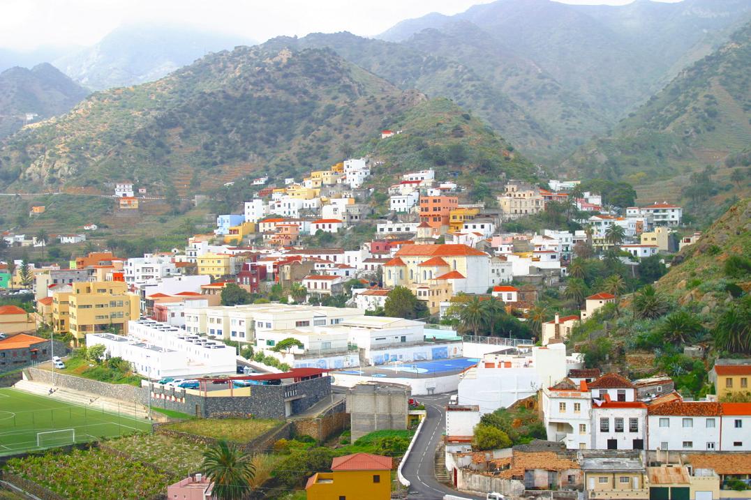 Foto de Vallehermoso - La Gomera (Santa Cruz de Tenerife), España