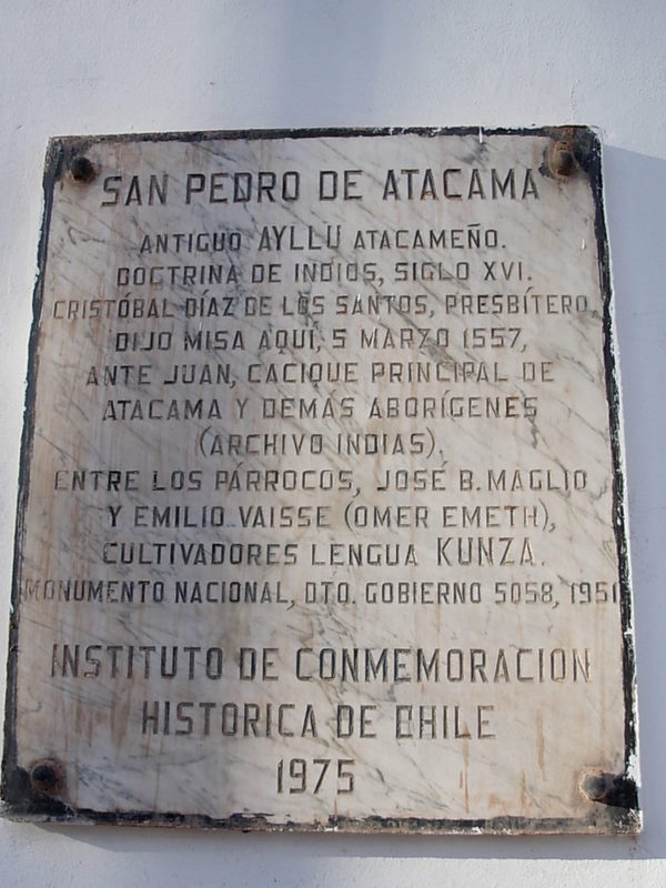 Foto de San Pedro de Atacama, Chile