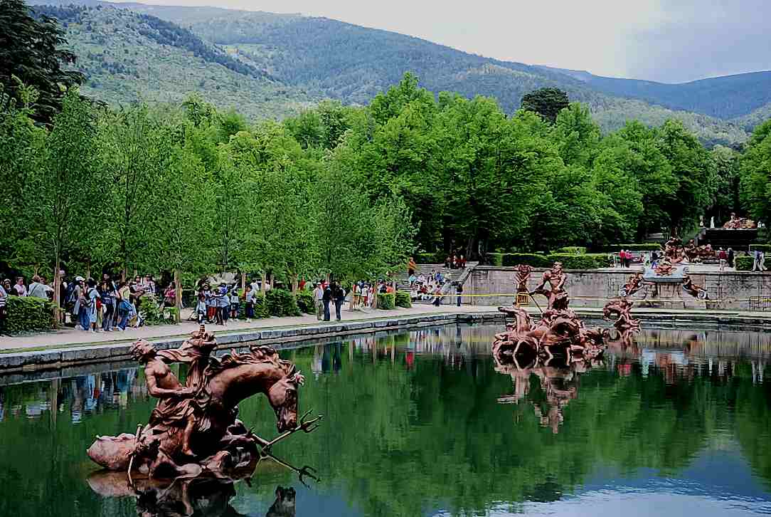 Foto de La Granja de San Ildefonso (Segovia), España