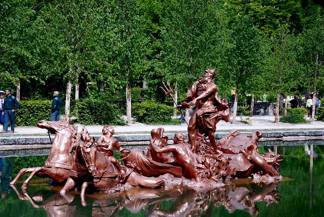 Foto de La Granja de San Ildefonso (Segovia), España