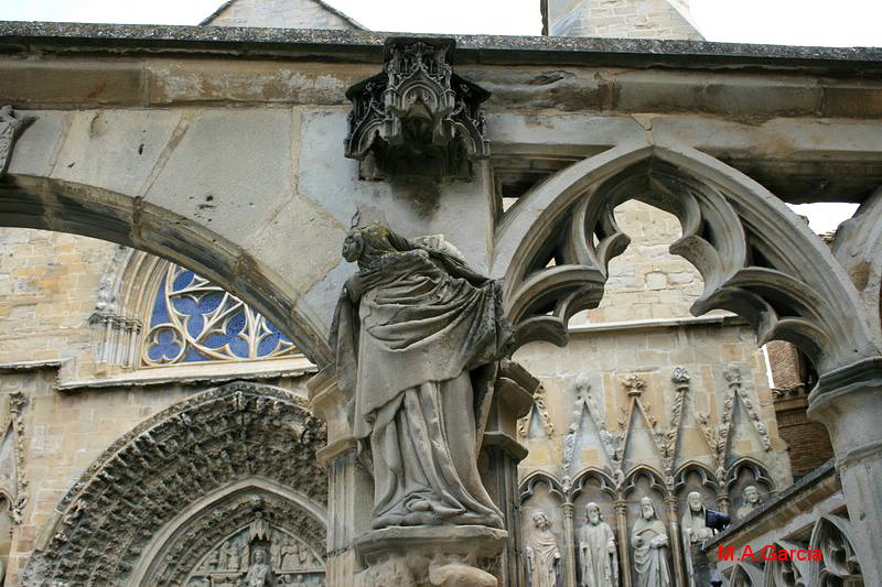 Foto de Olite (Navarra), España