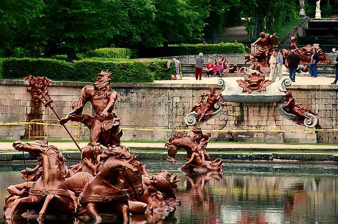 Foto de La Granja de San Ildefonso (Segovia), España