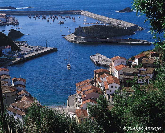 Foto de Cudillero (Asturias), España