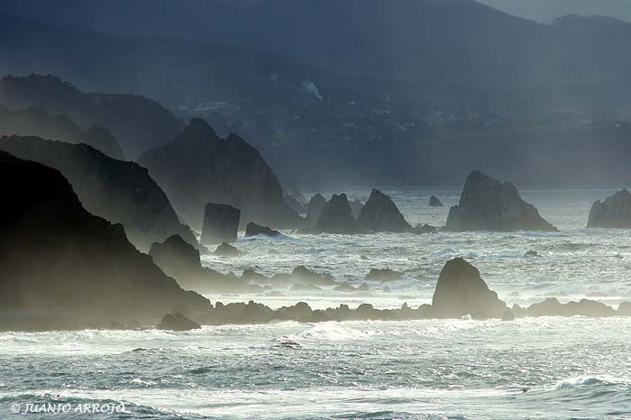 Foto de Cudillero (Asturias), España