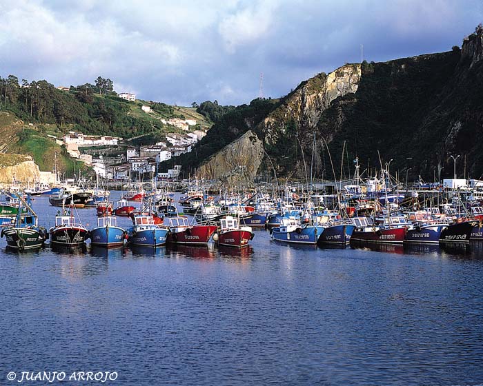 Foto de Cudillero (Asturias), España