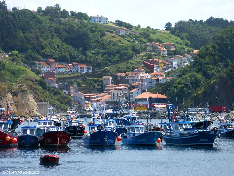 Foto de Cudillero (Asturias), España