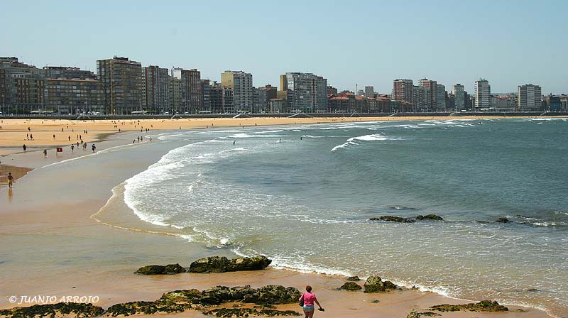 Foto de Gijón (Asturias), España