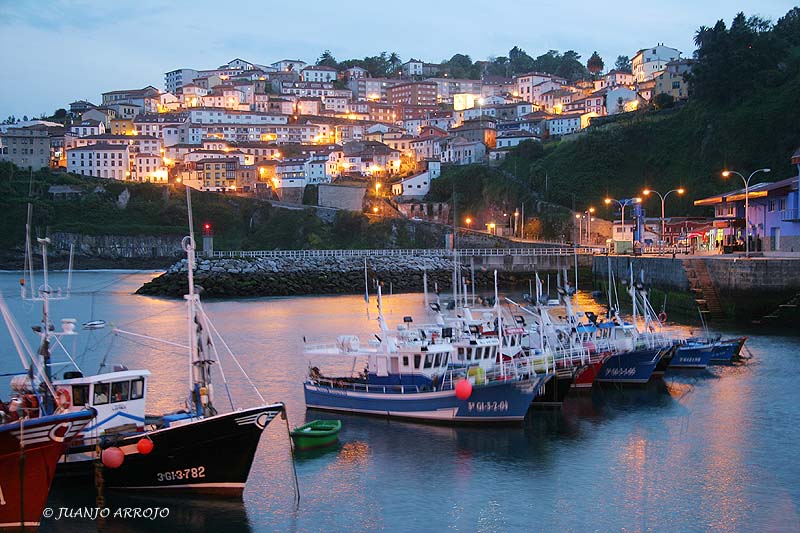 Foto de Lastres - Colunga (Asturias), España