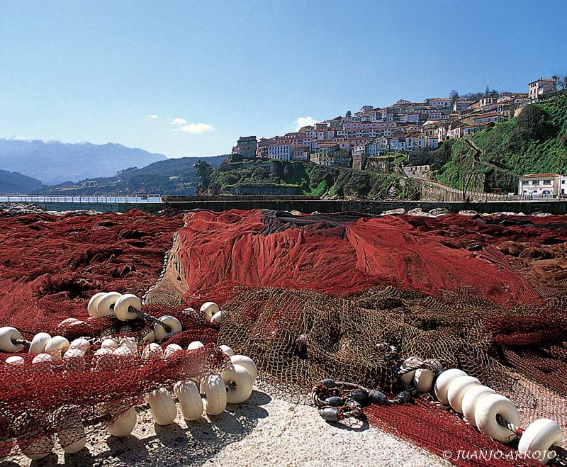 Foto de Lastres - Colunga (Asturias), España