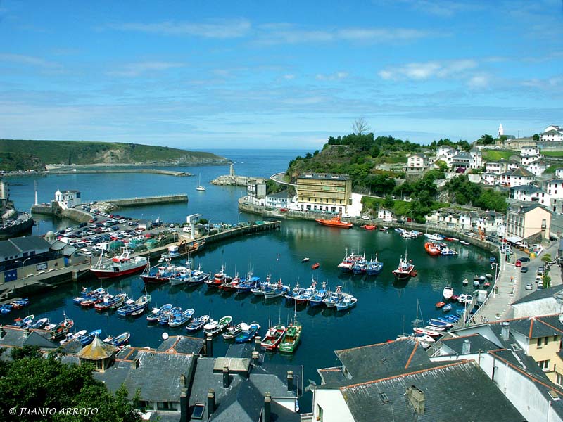 Foto de Luarca (Asturias), España