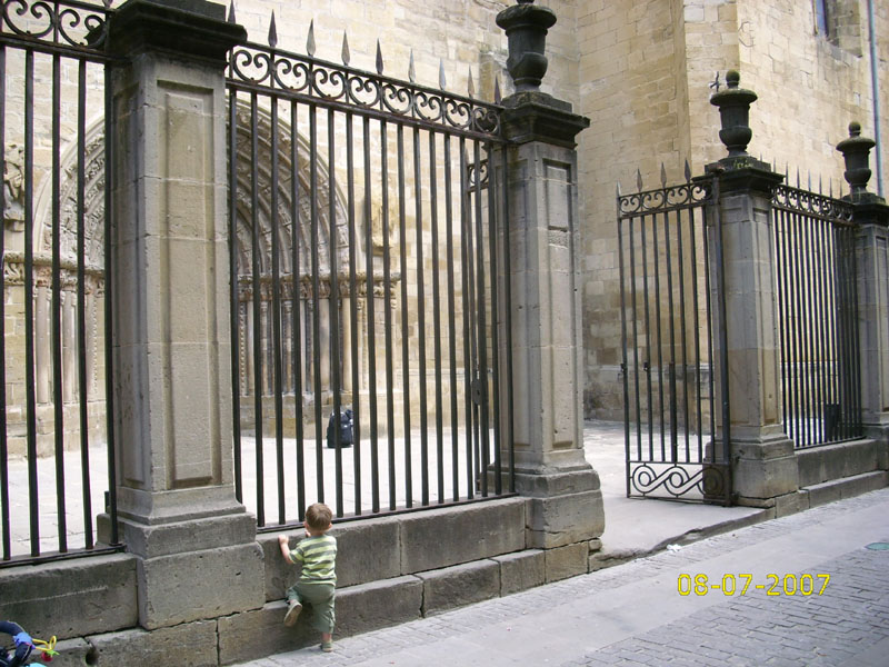 Foto de Puente la Reina (Navarra), España