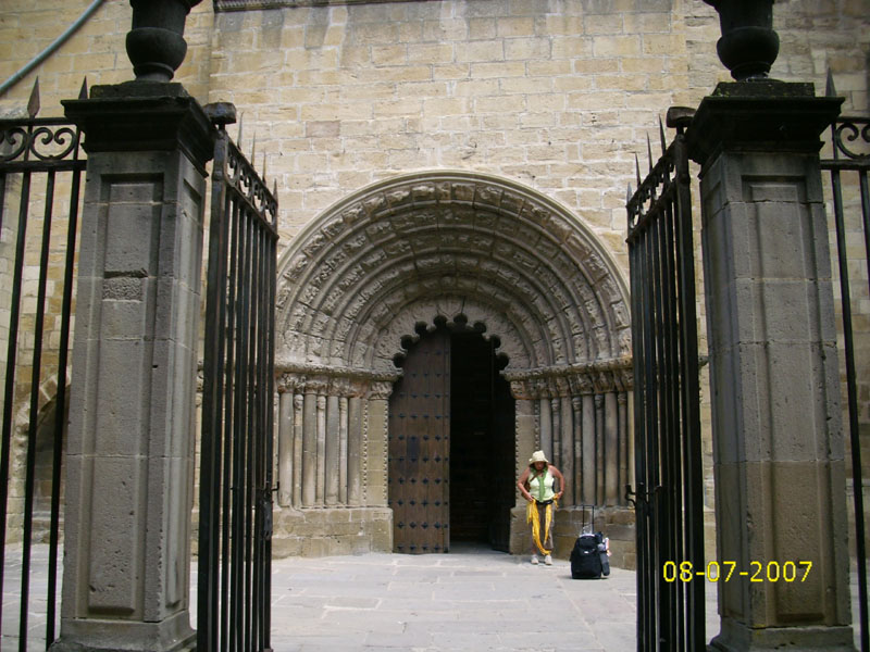 Foto de Puente la Reina (Navarra), España