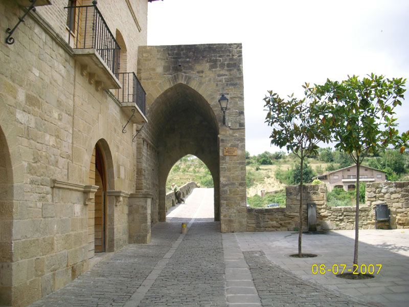 Foto de Puente la Reina (Navarra), España
