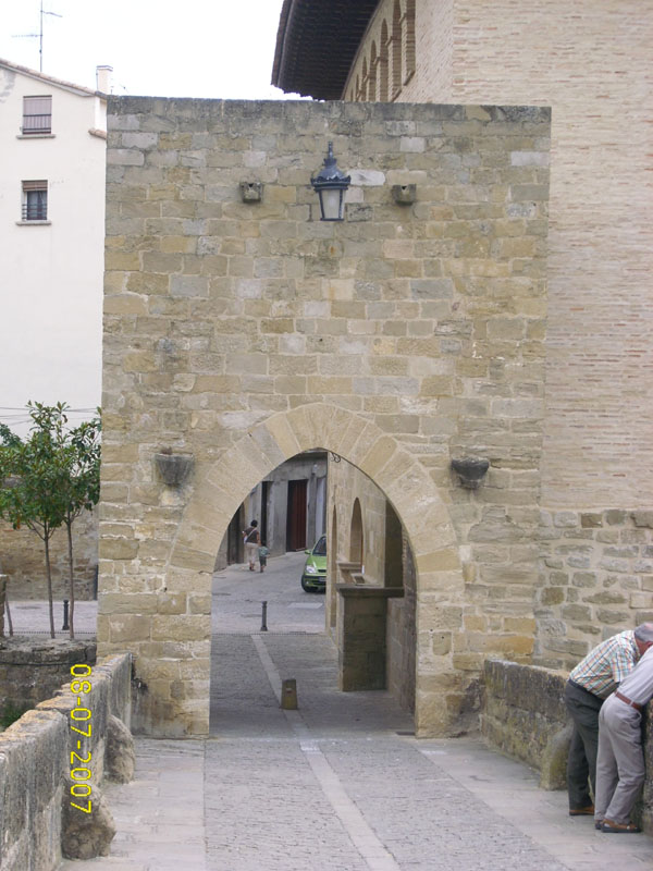Foto de Puente la Reina (Navarra), España