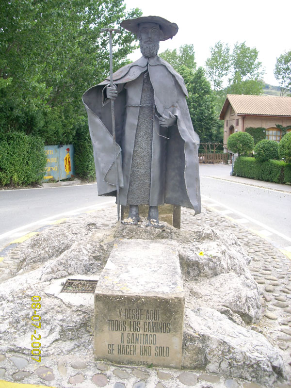 Foto de Puente la Reina (Navarra), España