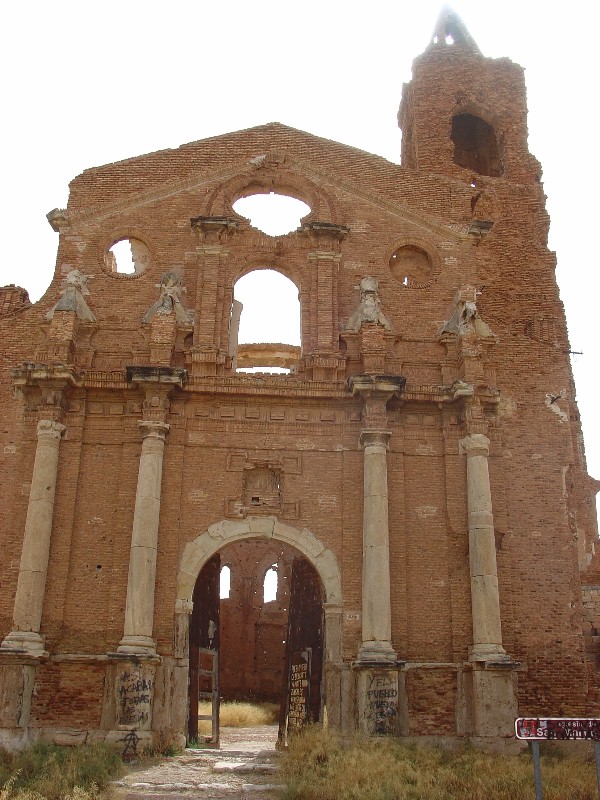 Foto de Belchite (Zaragoza), España