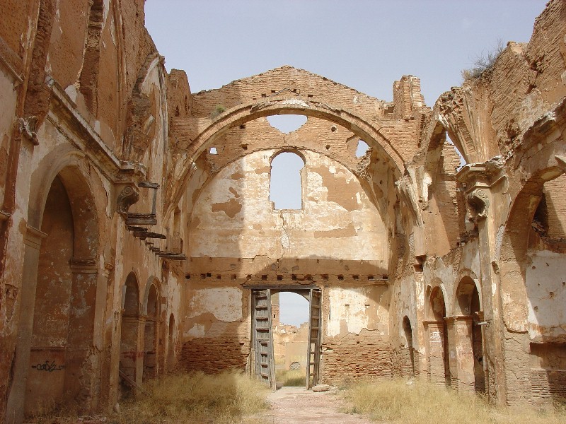 Foto de Belchite (Zaragoza), España