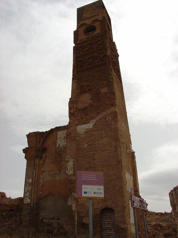 Foto de Belchite (Zaragoza), España