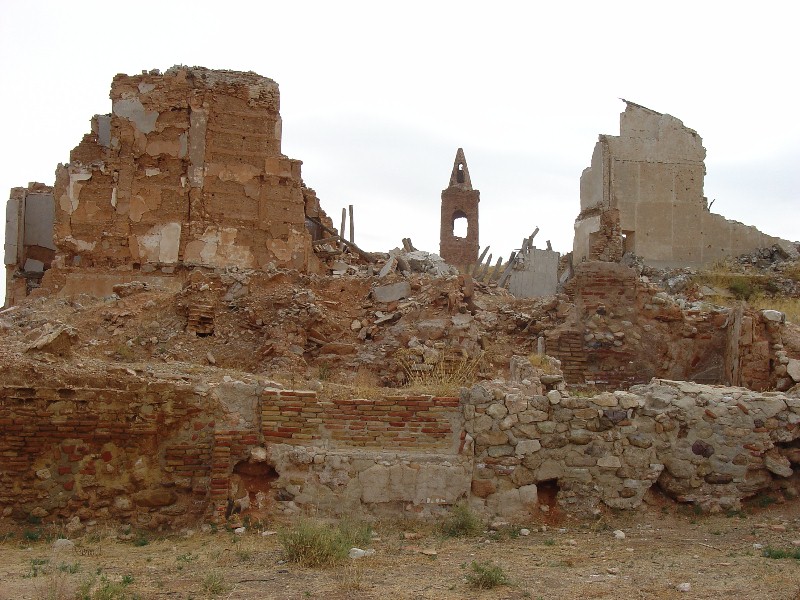 Foto de Belchite (Zaragoza), España