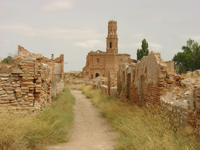 Foto de Belchite (Zaragoza), España