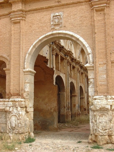 Foto de Belchite (Zaragoza), España