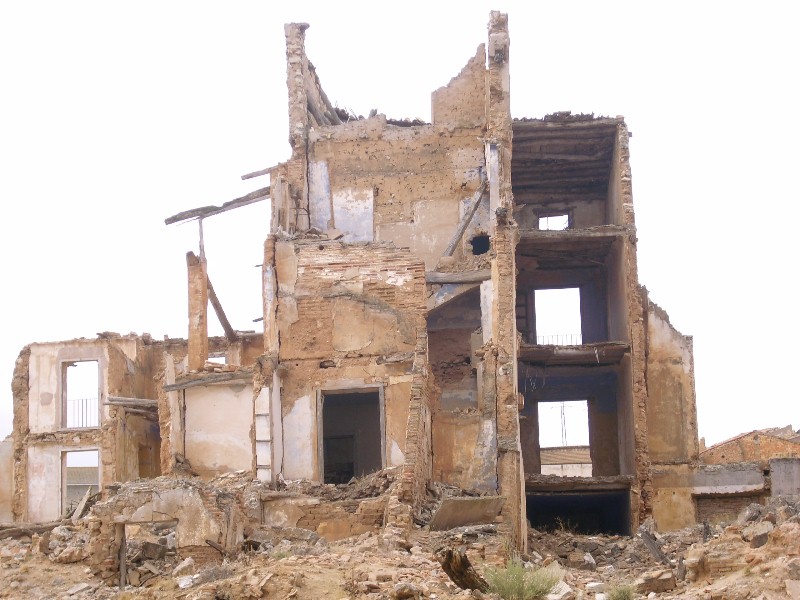 Foto de Belchite (Zaragoza), España