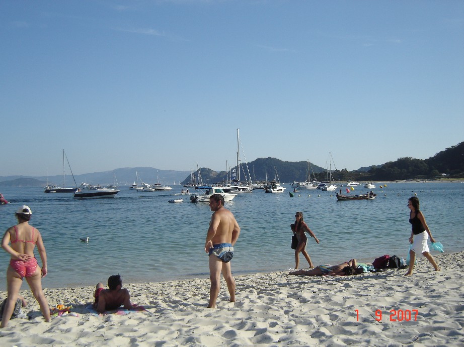 Foto de Islas Cies (Pontevedra), España