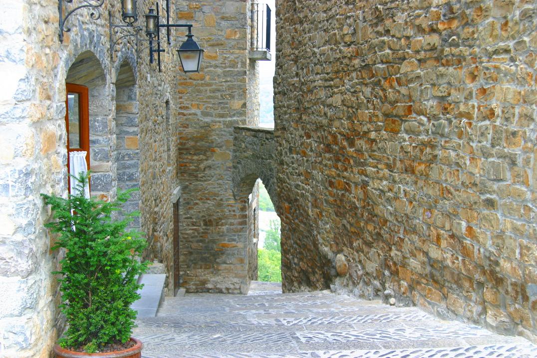 Foto de Ainsa (Huesca), España