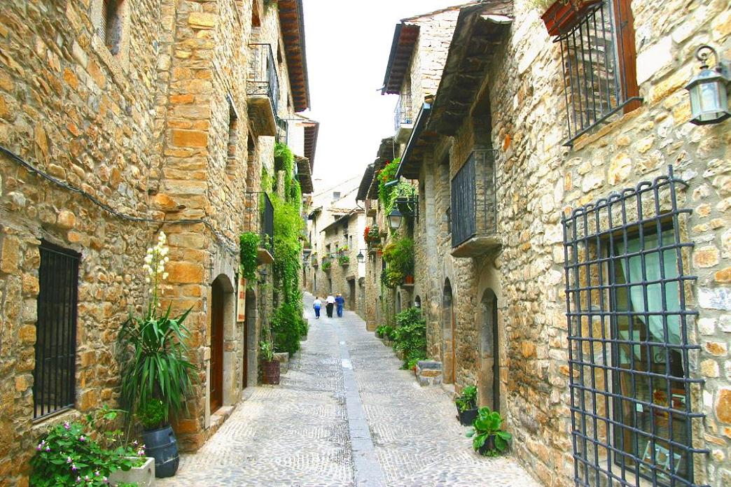 Foto de Ainsa (Huesca), España