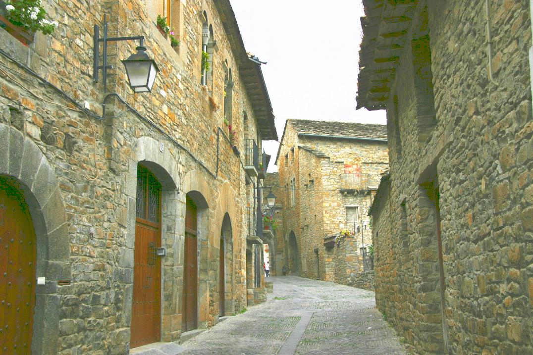 Foto de Ainsa (Huesca), España