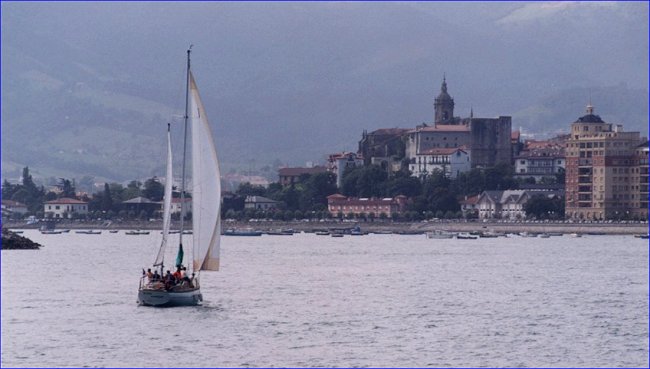 Foto de Hondarribia (Gipuzkoa), España