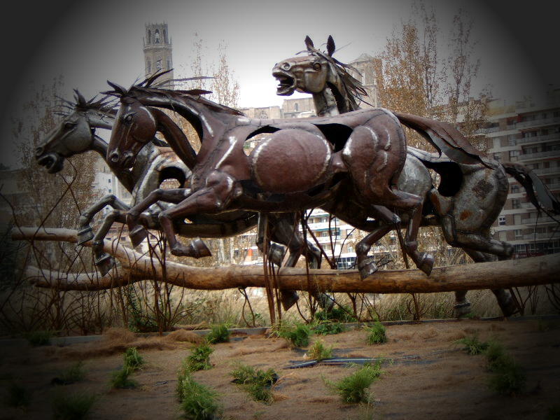 Foto de Lleida (Cataluña), España