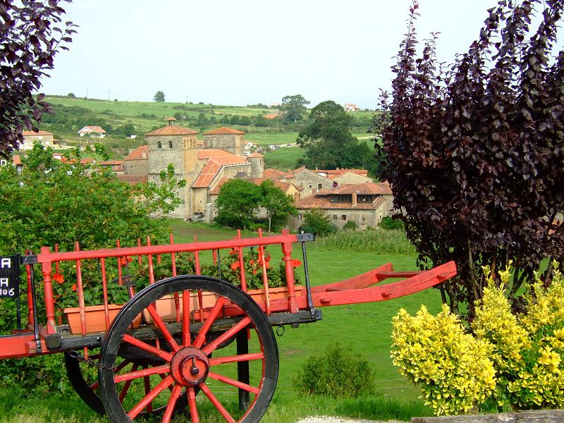 Foto de Santillana del Mar (Cantabria), España