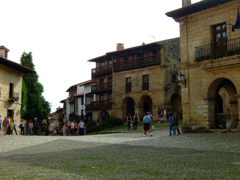 Foto de Santillana del Mar (Cantabria), España