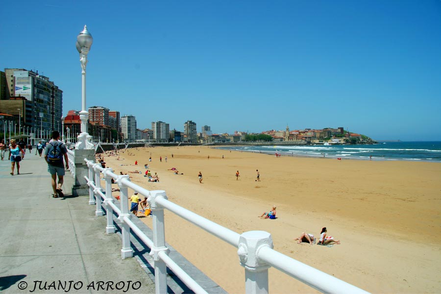 Foto de Gijón (Asturias), España