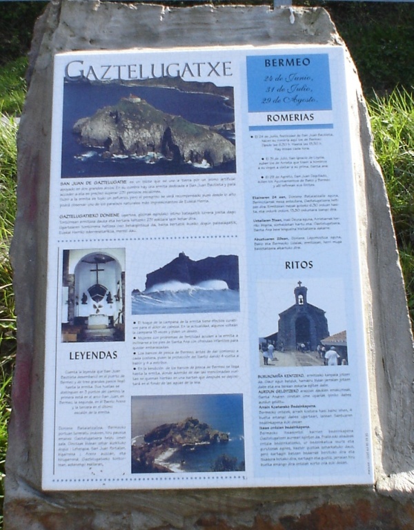 Foto de San Juan de Gaztelugatxe (Vizcaya), España