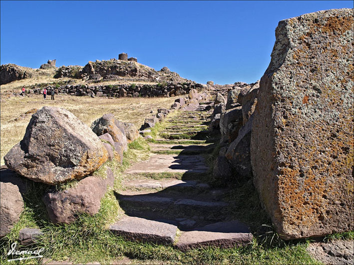 Foto de Sillustani, Perú