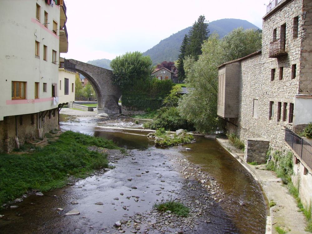Foto de Camprodon (Girona), España