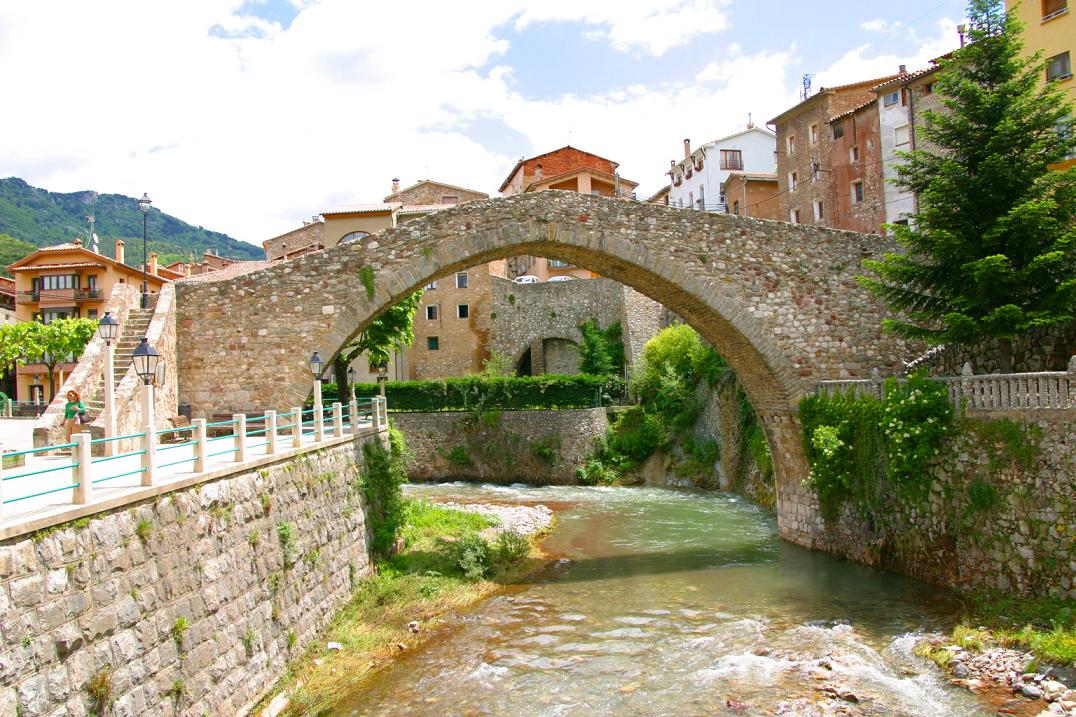 Foto de La Pobla de Lillet (Barcelona), España
