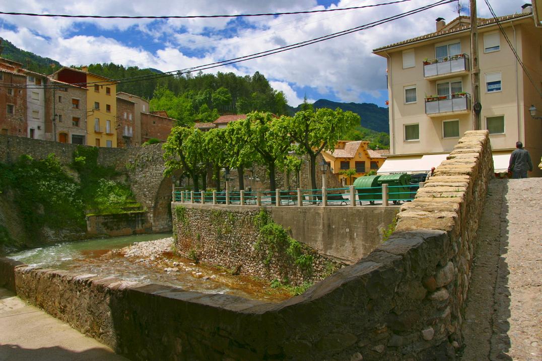 Foto de La Pobla de Lillet (Barcelona), España