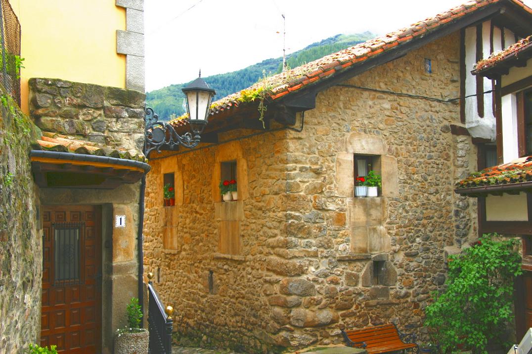Foto de Potes (Cantabria), España