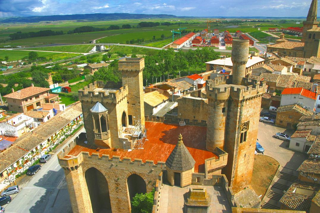 Foto de Olite (Navarra), España