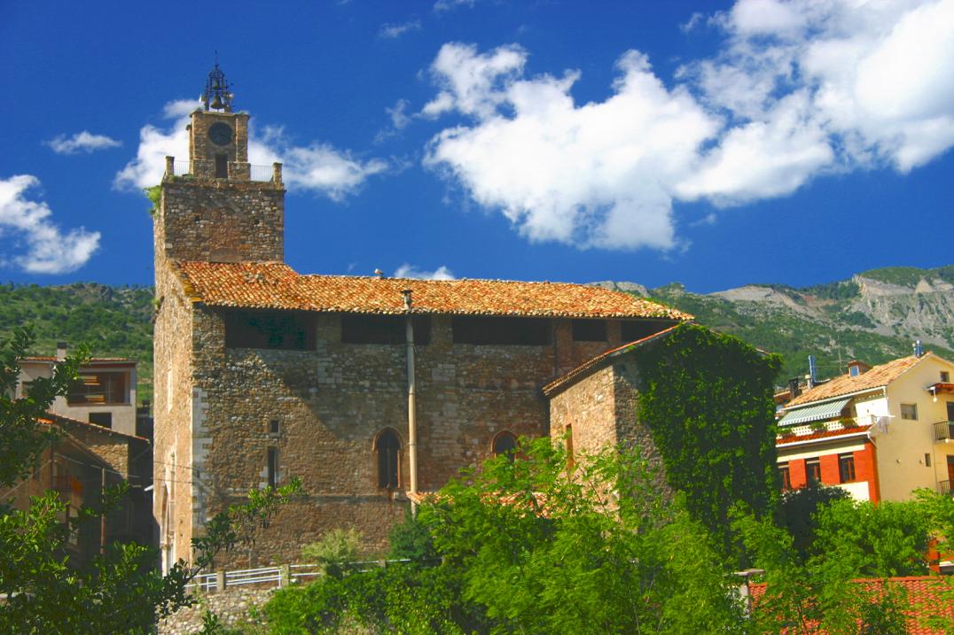 Foto de Bagà (Barcelona), España