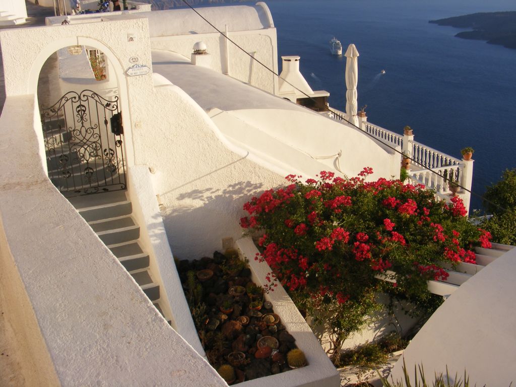 Foto de Firostefani, Grecia