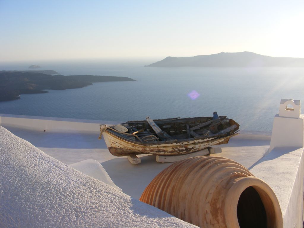 Foto de Firostefani, Grecia