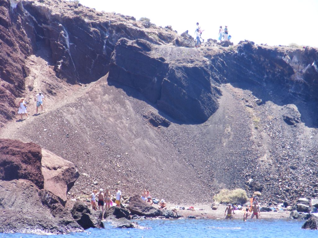 Foto de Red Beach, Grecia