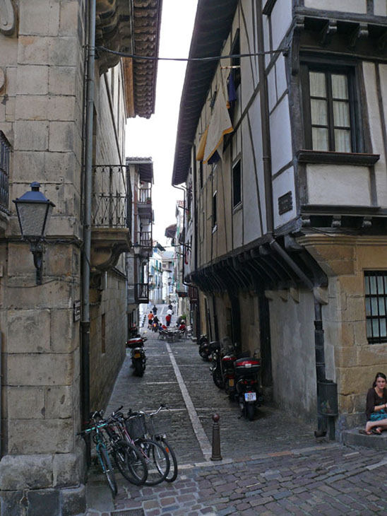 Foto de Hondarribia (Gipuzkoa), España