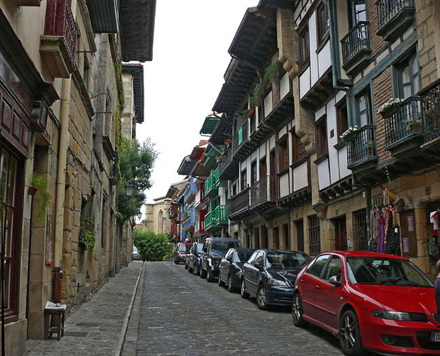 Foto de Hondarribia (Gipuzkoa), España