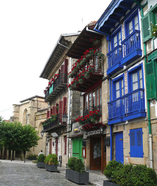 Foto de Hondarribia (Gipuzkoa), España