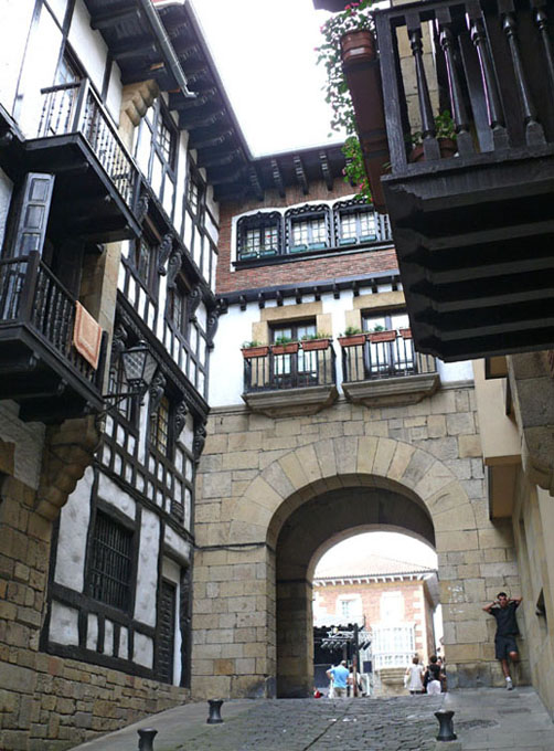 Foto de Hondarribia (Gipuzkoa), España